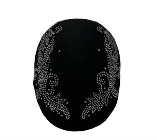 Crystal Helmet cover , Custom helmet covers , Rhinestone helmet , Stylish helmet , bling helmet , helmet cover ,helmet for riders