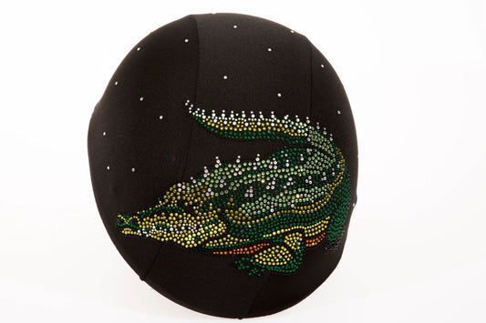 Crocodile helmet cover , bling helmet cover ,alligator helmet skin , bling helmets , helmet cover , bling helmet cover , cute helmets