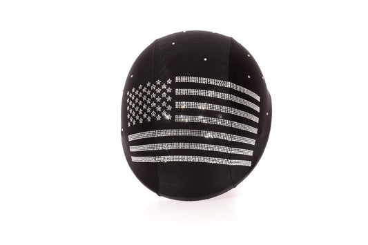 American flag helmet cover , helmet cover for motorcycle helmet , equestrian helmet cover , fun helmet covers