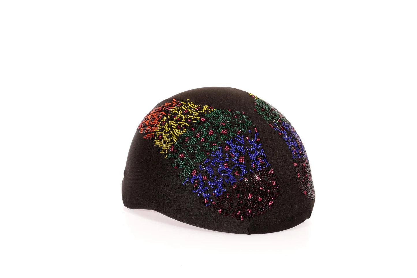 Colorful angel wing helmet cover , helmet covers , Helmetra ,bling helmet , crystal helmet ,helmet skin ,helmet ,ladies helmet ,girl helmet