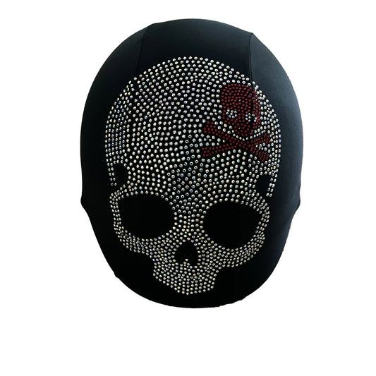Ab Skull crystal helmet Cover , Riding helmet cover , crystal helmet , kids helmet , ladies helmet , helmet covers, stylish helmet covers