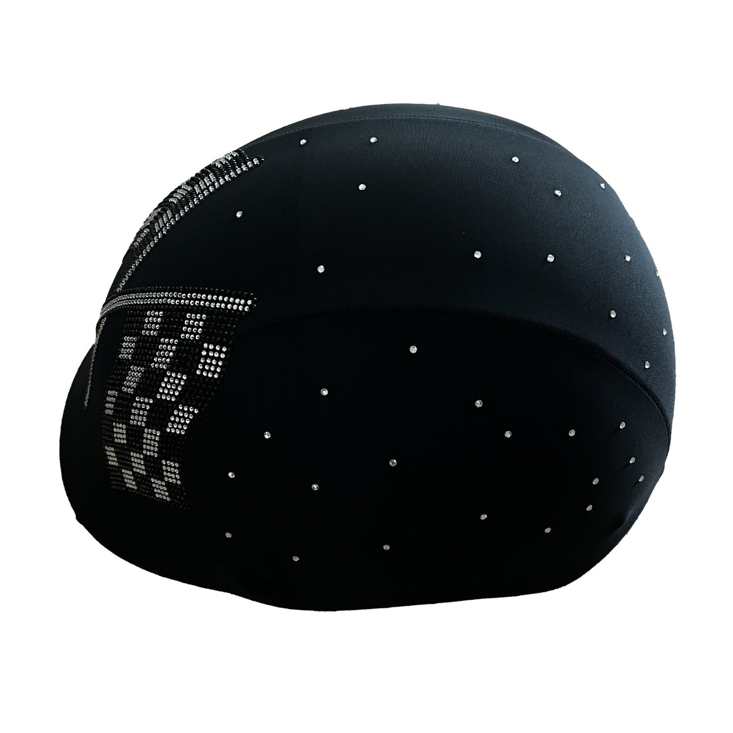 Finish flag rhinestone helmet , helmet designs , helmet covers , helmet covers for riders , bling helmets , Helmet girl design , helmet stickers