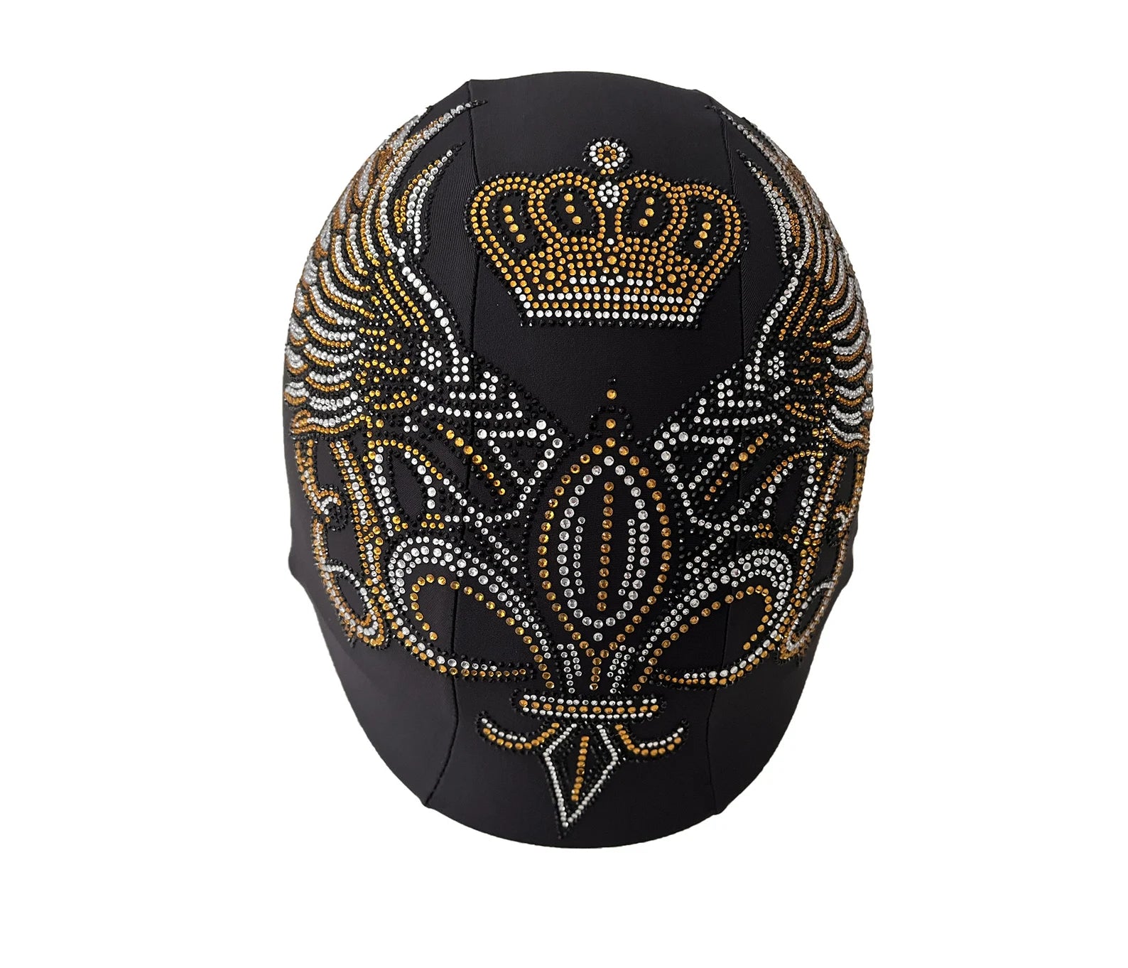 black bling motorcycle helmet Crystal helmet cover ,helmet cover for women ,helmet cover ,bling helm – Rhinestop