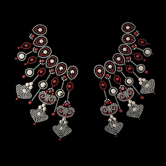 Necklace iron on transfer , heat transfer necklace patch , rhinestone applique , hot fix necklace, bling necklace design , hot fix iron on