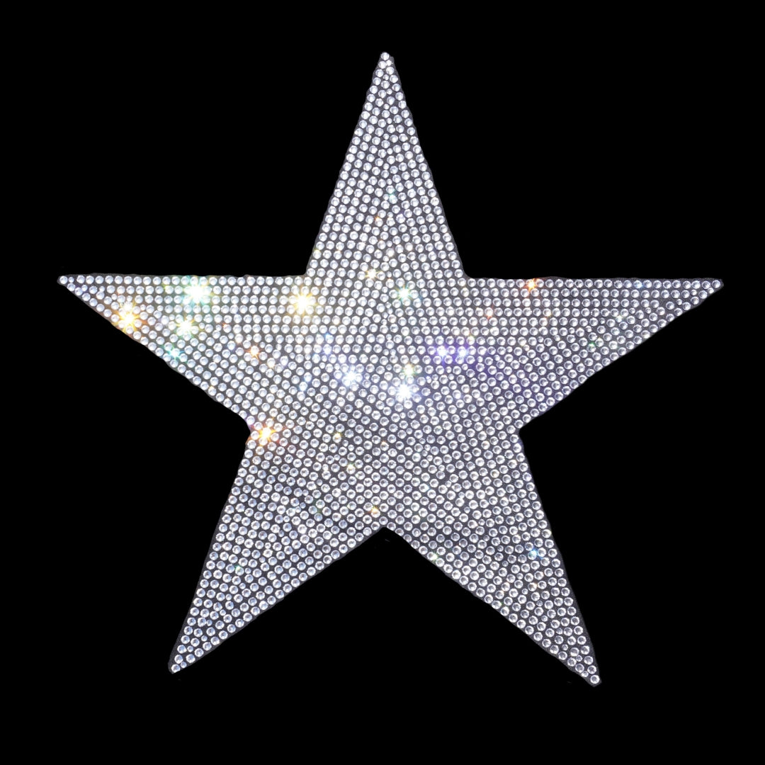 Rhinestop Super Star Rhinestone Iron On Heat Transfer