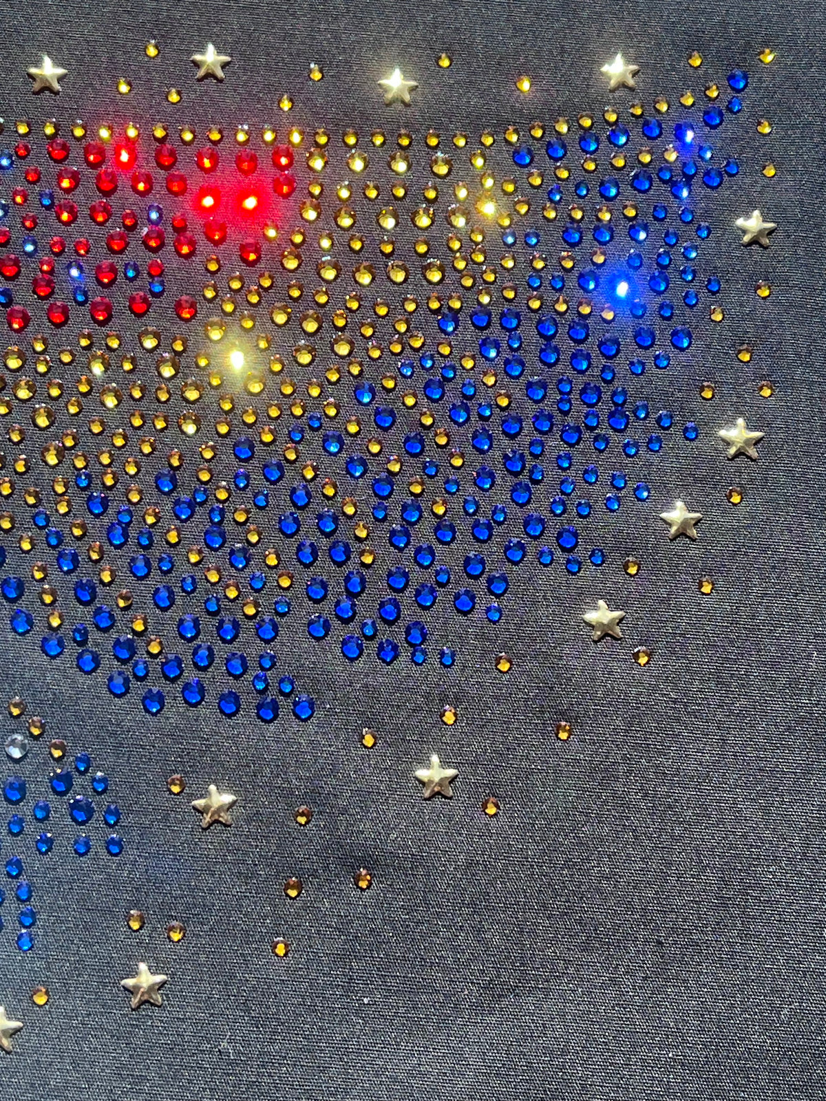 Elvis Eagle Rhinestone Iron On Heat Transfer Bling patch By Rhinestop ...