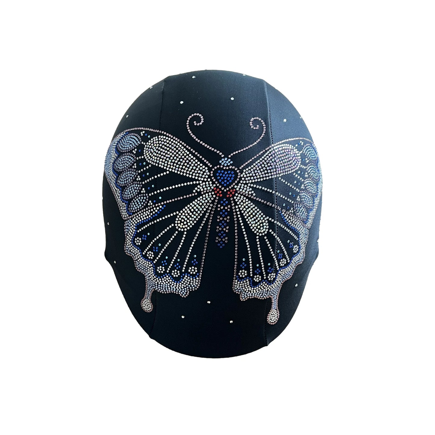 Butterfly helmet cover, Blinged out helmet covers , bling helmets , helmet for girls , butterfly rhinestones helmet , crystal helmet cover