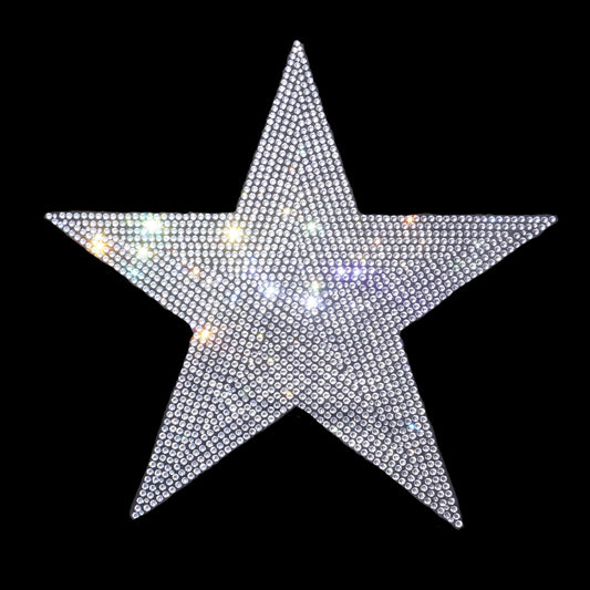 Rhinestop Super Star Rhinestone Iron On Heat Transfer